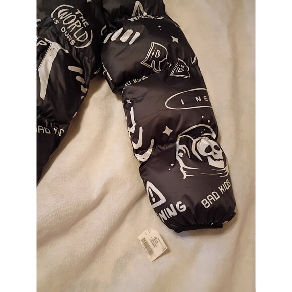 Reason Jacket Adult Zip Puffer Parka Coat Casual Mens Size XXL AOP New - Picture 5 of 9